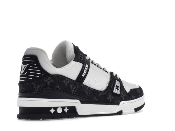 LV TRAINER WHITE BLACK WHITE