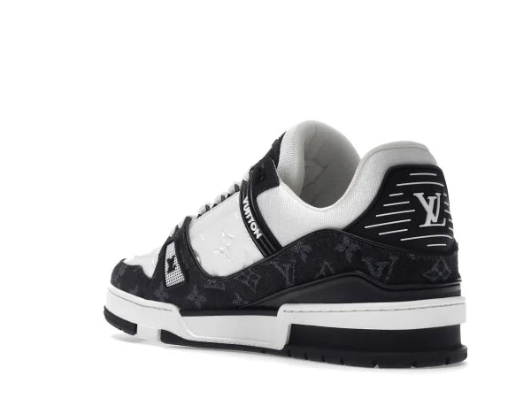 LV TRAINER WHITE BLACK WHITE
