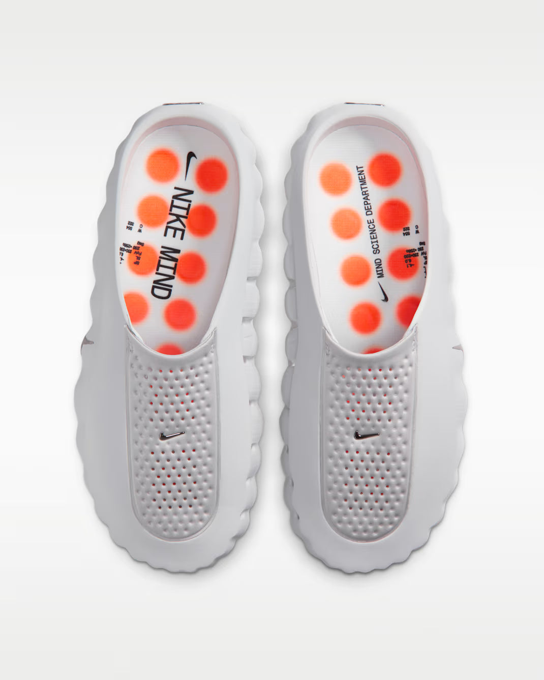 Nike Mind 001 Men's Pregame Mules (White)