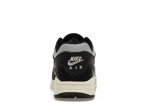 PATTA X AIR MAX 1 LANDED BLACK WHITE