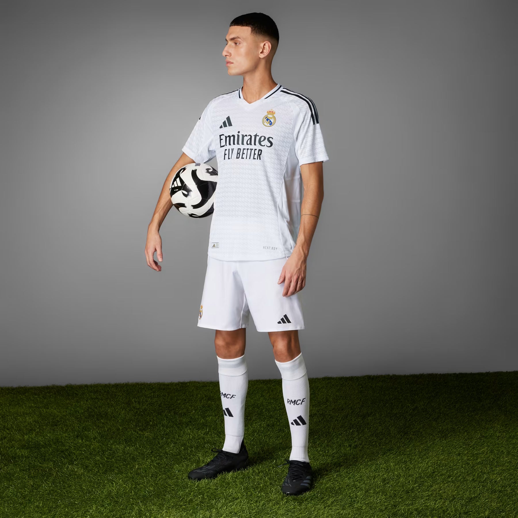 Real Madrid 24/25 Home Authentic Jersey + Shorts