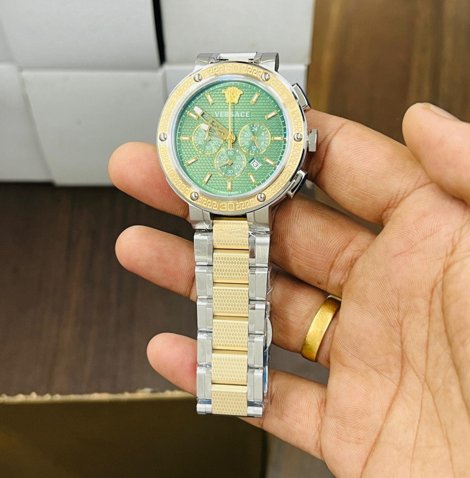 Versace Greca Dome Chrono
