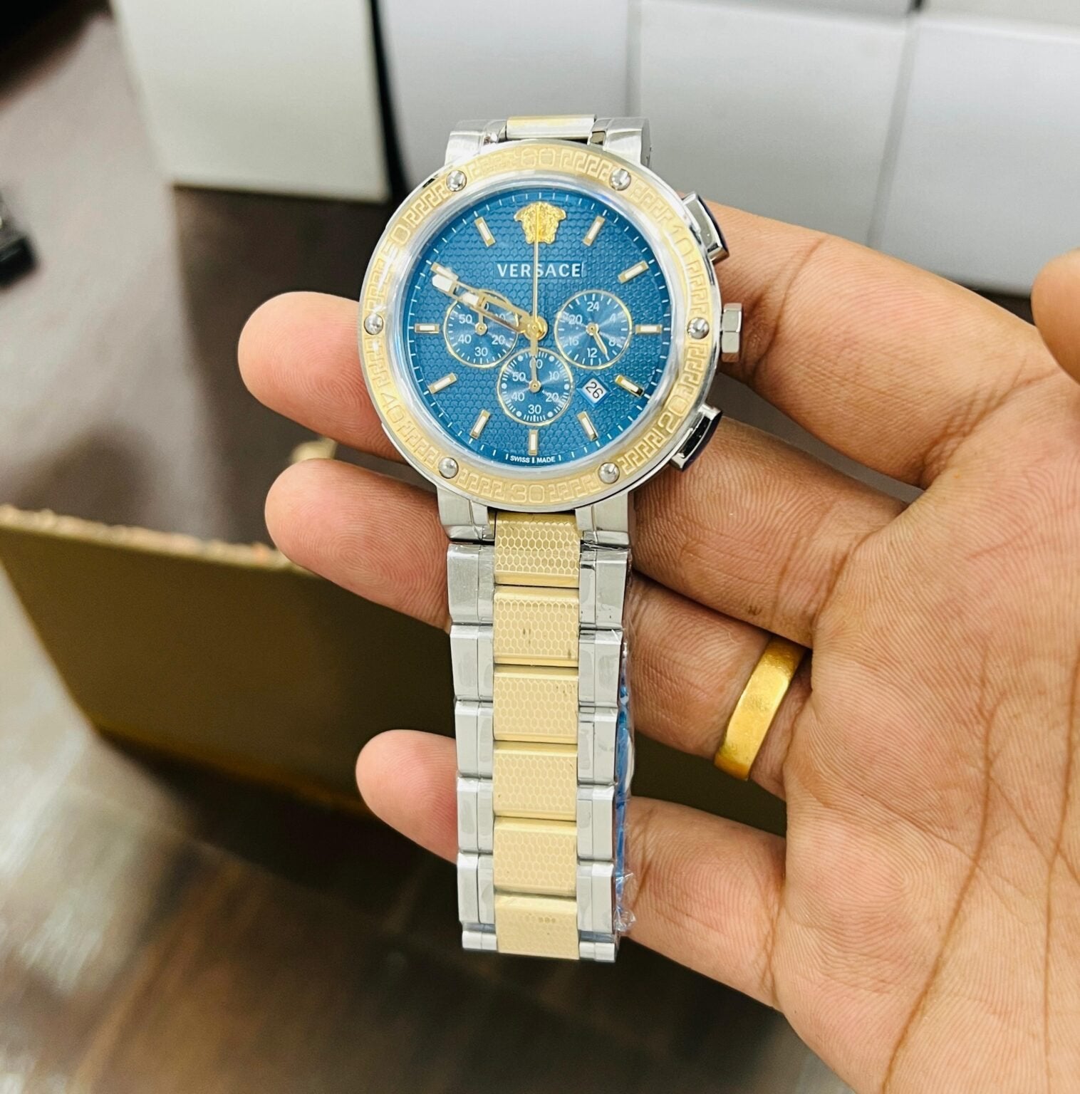 Versace Greca Dome Chrono