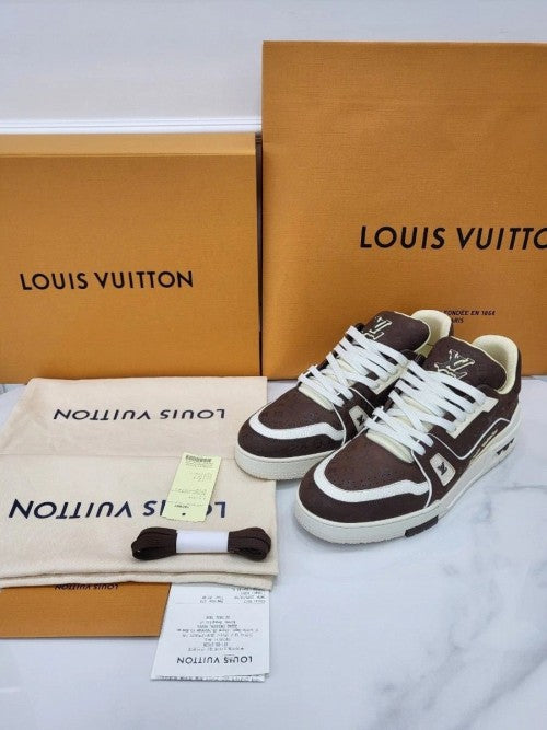 LV Trainer Sneaker - Mocha Brown