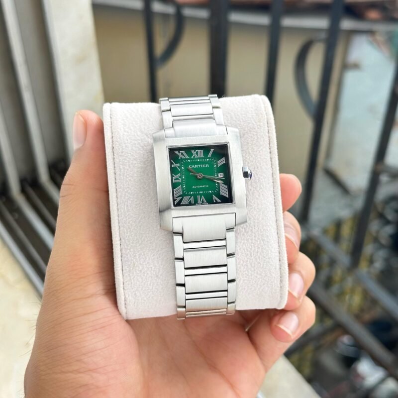 Cartier tank Francaise silver