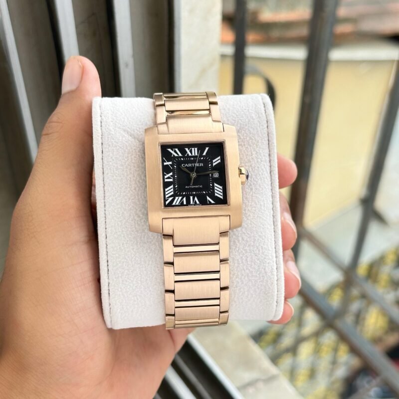 Cartier Tank Francaise Rose gold