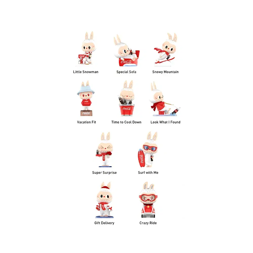 Pop Mart Labubu The Monsters Coca-Cola Series Figure Single Blind Box