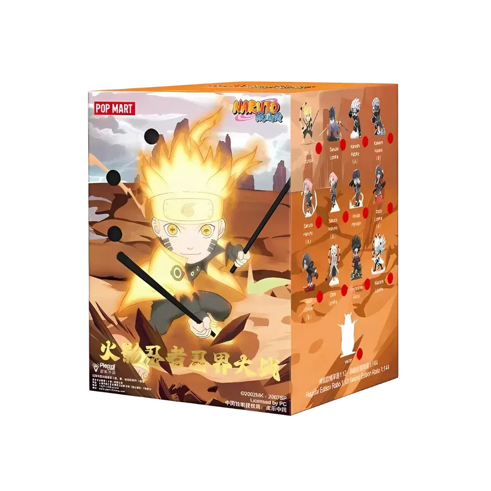 Pop Mart Naruto Ninkai Taisen Series Figure Single Blind Box