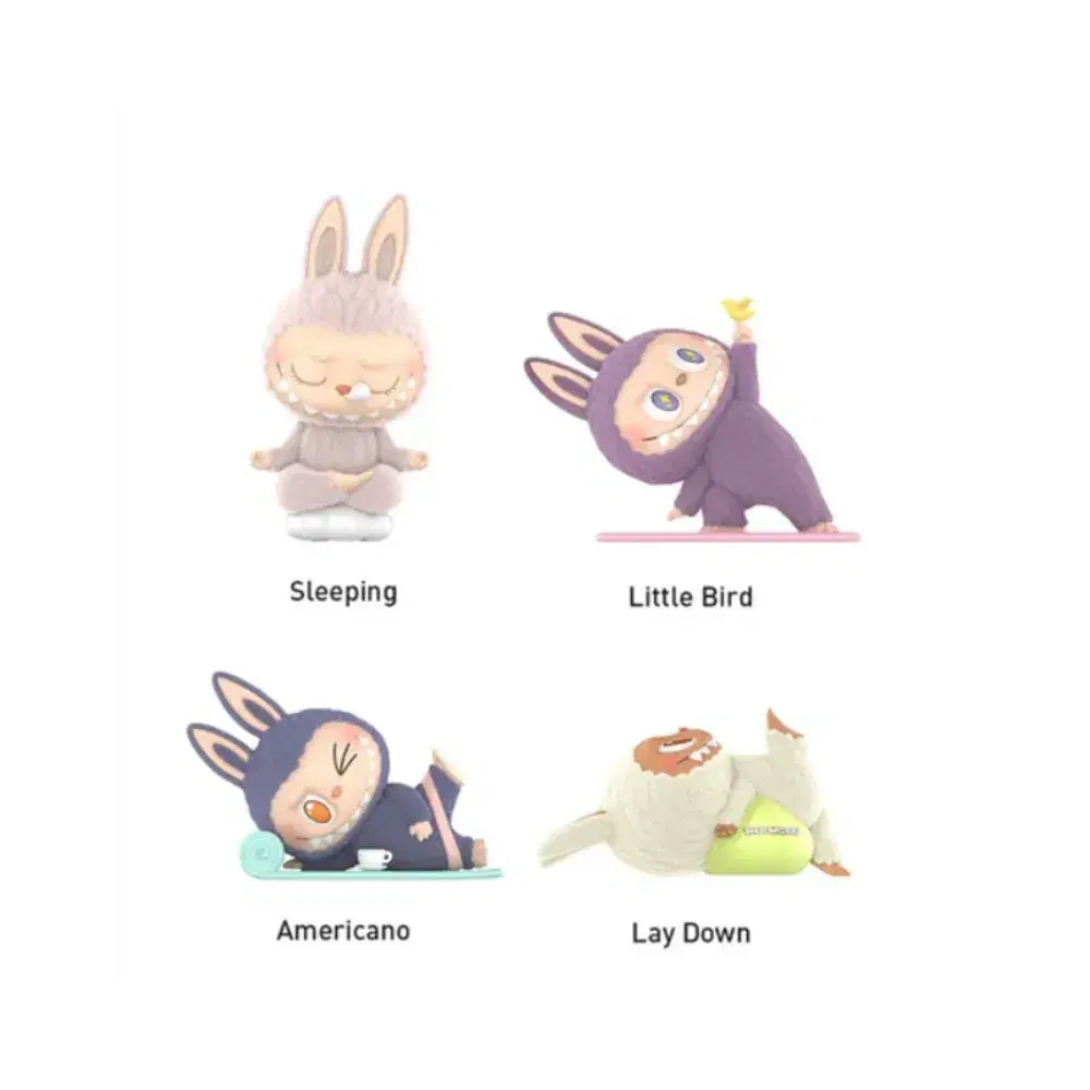 Pop Mart Labubu The Monsters Lazy Yoga Series Figures Sealed Case (10 Blind Boxes)