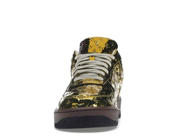 AF 1 LOUIS VUITTON OFF-WHITE METALLIC GOLD