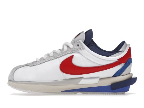 ZOOM CORTEZ SP SACAI WHITE UNIVERSITY RED