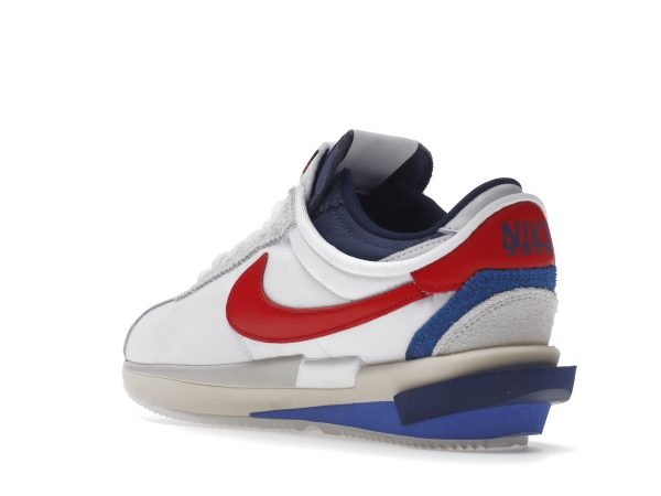 ZOOM CORTEZ SP SACAI WHITE UNIVERSITY RED