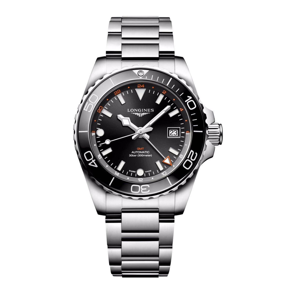 Longines HydroConquest GMT – UA Grade | Automatic Diver Watch