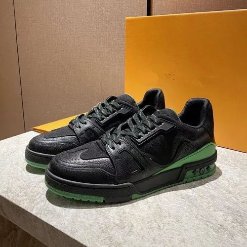 LV TRAINER BLACK GREEN