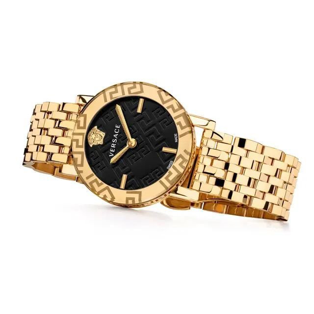VERSACE VEU300521 GRECA BLACK DIAL
