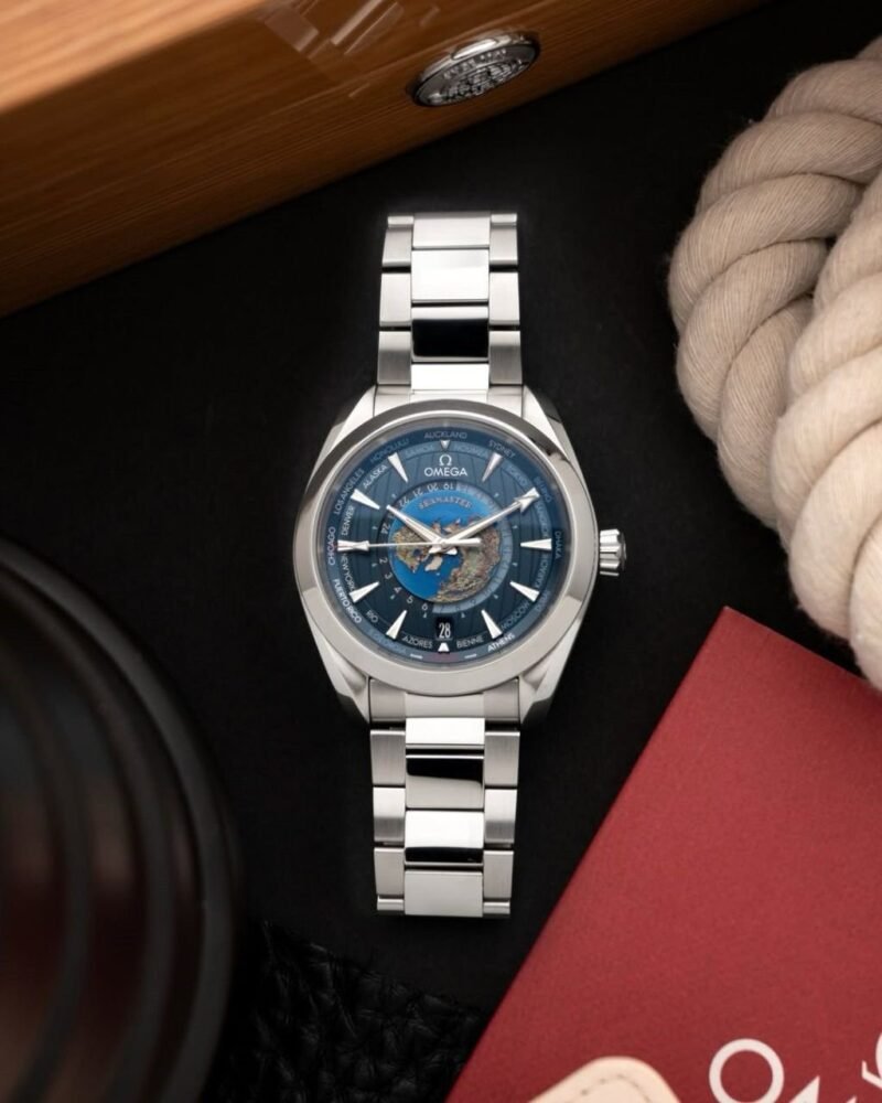 OMEGA AQUA TERRA WORLD TIMER AUTOMATIC