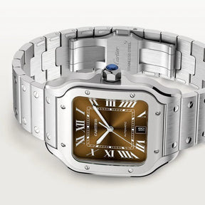 CARTIER DE SANTOSH SUNRAY DIAL AUTOMATIC