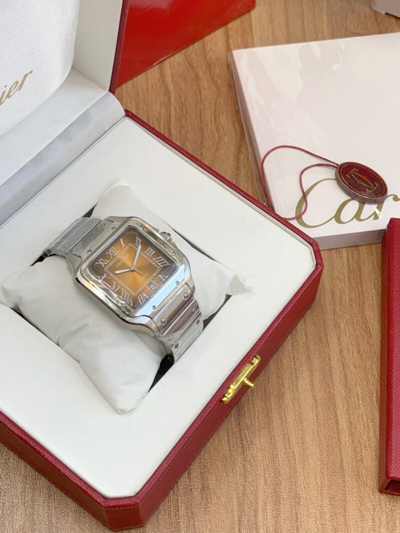 CARTIER DE SANTOSH SUNRAY DIAL AUTOMATIC