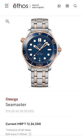 OMEGA SEAMASTER ORIGINAL AUTOMATIC UA Grade