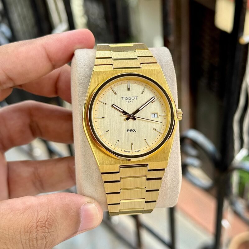 TISSOT PRX GOLD TIMELESS GLAMOUR