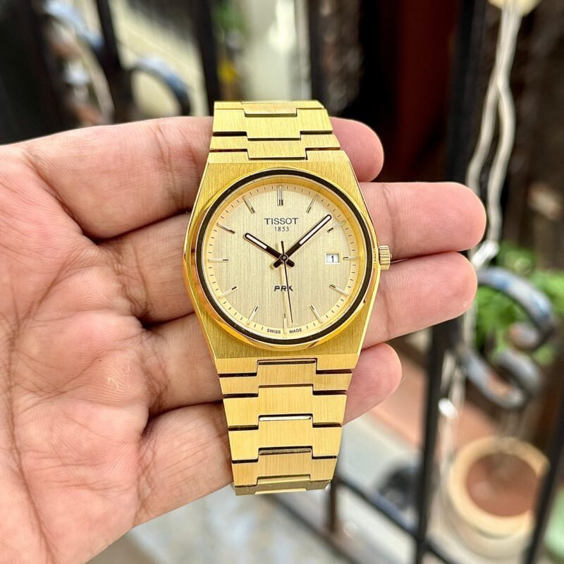 TISSOT PRX GOLD TIMELESS GLAMOUR