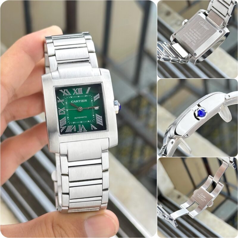 Cartier tank Francaise silver