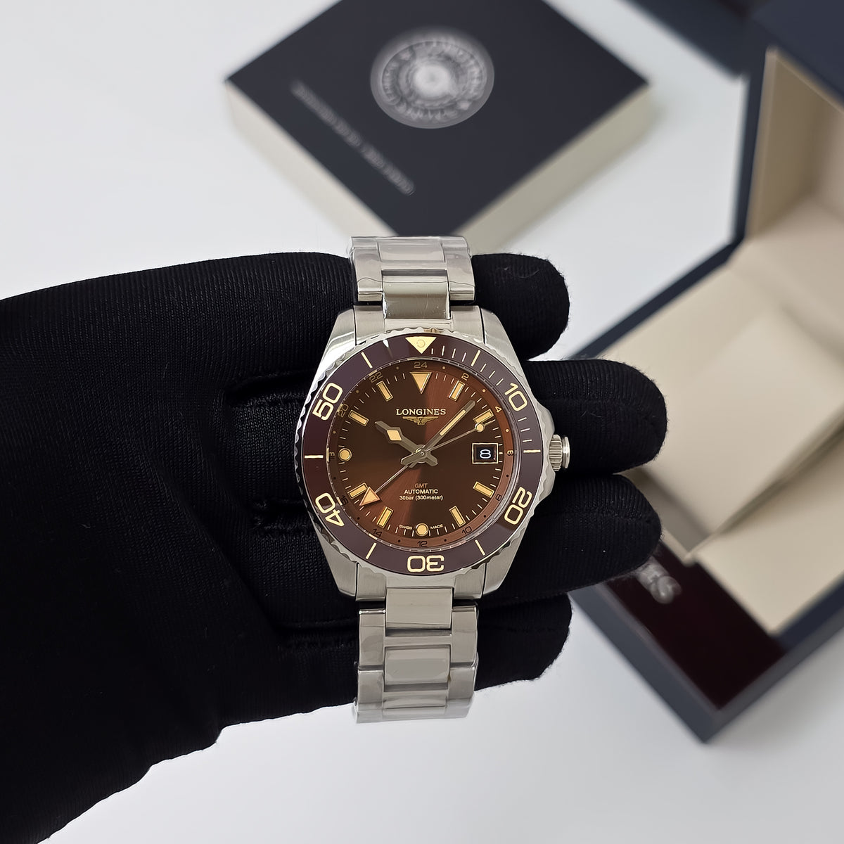 Longines HydroConquest GMT – UA Grade | Automatic Diver Watch