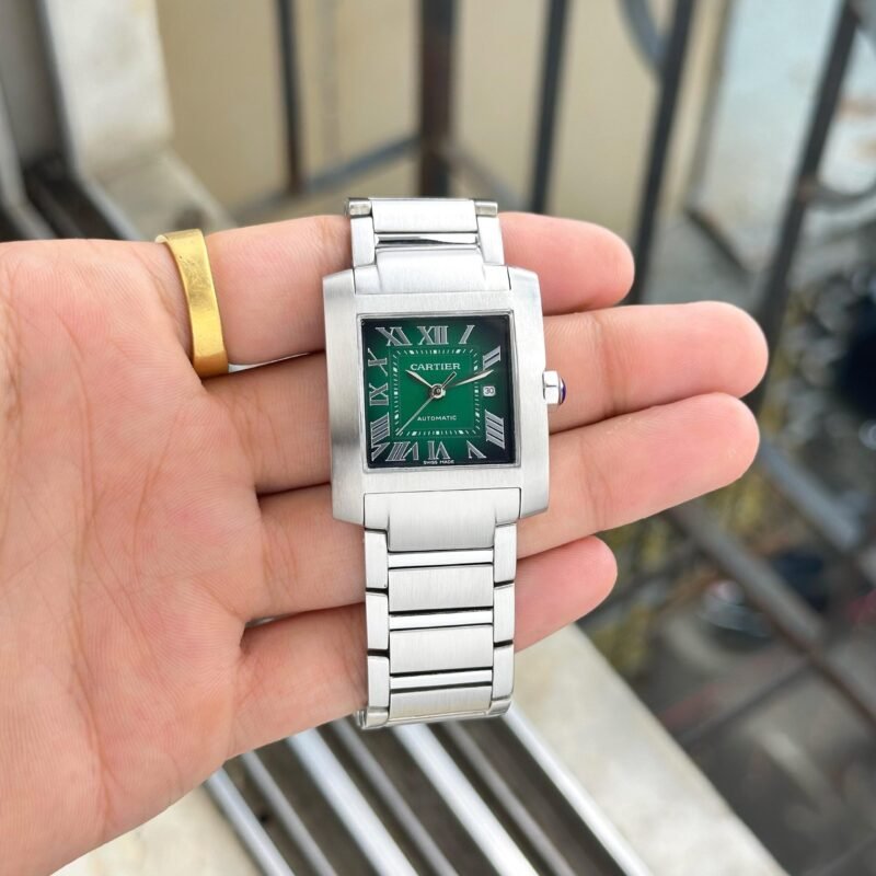 Cartier tank Francaise silver