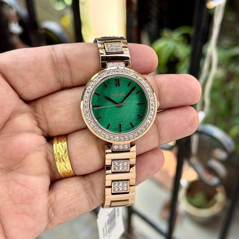 Fossil Karli’s Rose – Gold Tone Construction Work