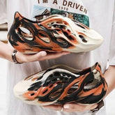 FOAM RUNNER BLACK ORANGE Sale