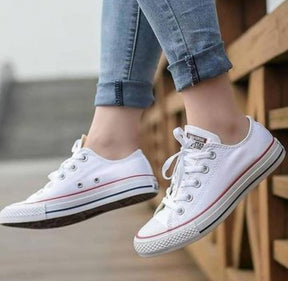 all star white short