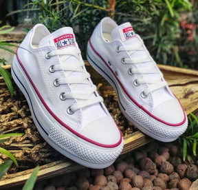 all star white short