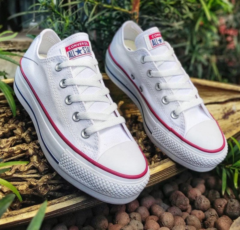 all star white short