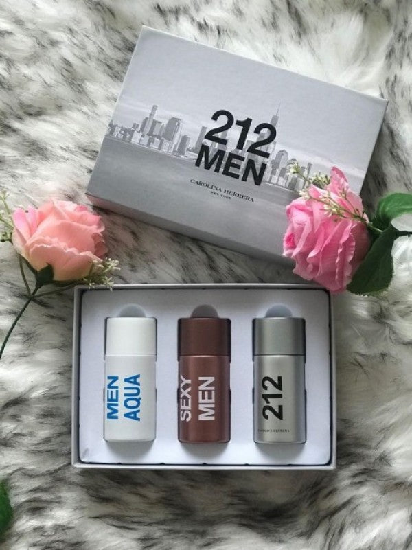 Carolina Herrera 212 Men Perfume Combo
