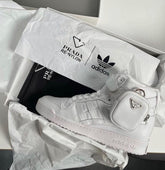 Prad a adidas Forum HIGH Re Nylon White