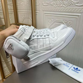 Prad a adidas Forum HIGH Re Nylon White