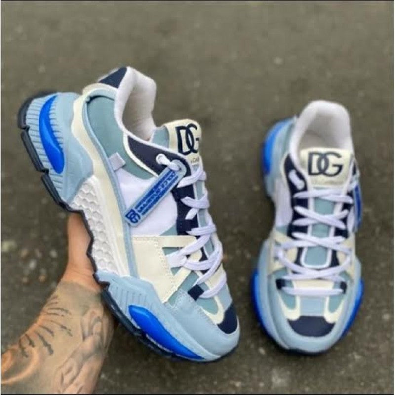 Dolce Gabbana Men s Blue Air Master Sneakers