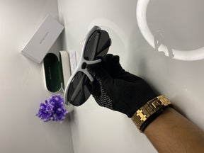 Bottega Veneta Silver Black