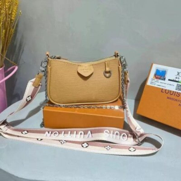 LOUIS VUITTON EASY MONOGRAM EMPREINTE DARK YELLOW Bag (LV 682)