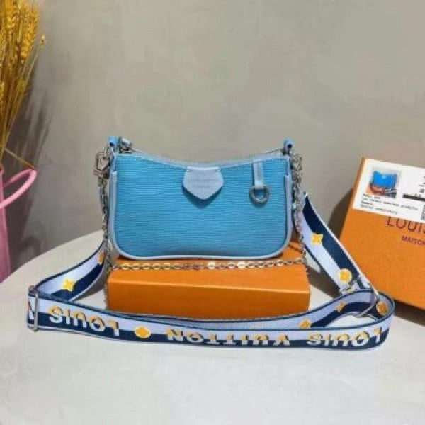 LOUIS VUITTON EASY MONOGRAM EMPREINTE BLUE Bag (LV 684)