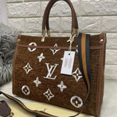 LOUIS VUITTON TOTE  SLING BROWN Bag (LV 695)
