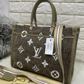 LOUIS VUITTON TOTE  SLING LIGHT GREAY Bag (LV 696)