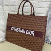 Christia  n  tote brown bag (cd 704)