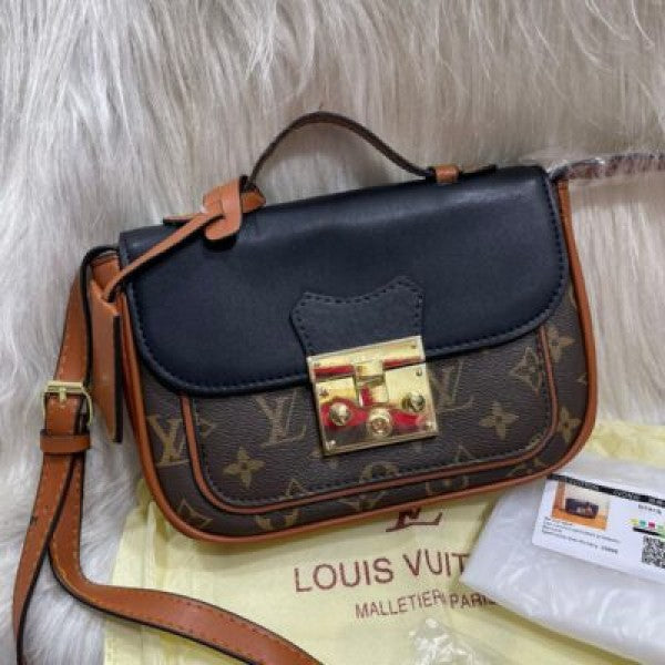 LOUIS VUITTON PADLOCK BLACK BAG (LV 832)