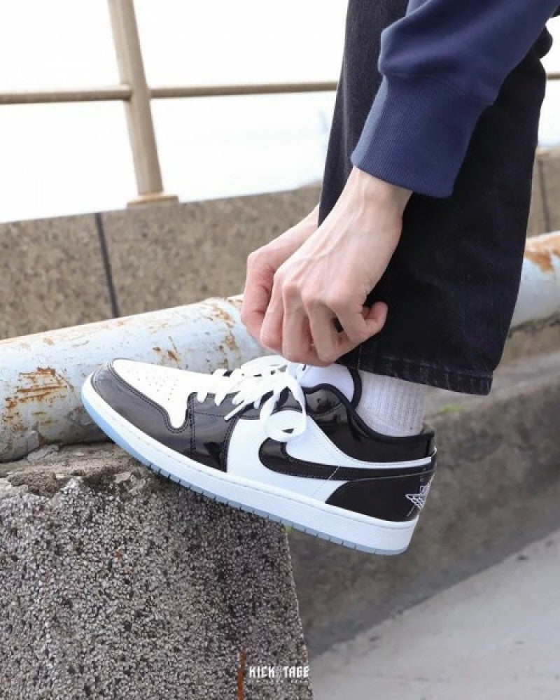 Air Jordan 1 Low SE Concord White Black Concord with og box & extra laces