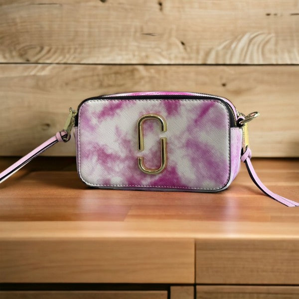 MARC JACOB SNAPSHOT  T PINK WITH BOX BAG (MJ   982)