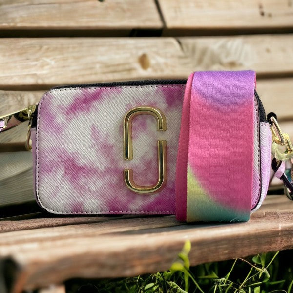 MARC JACOB SNAPSHOT  T PINK WITH BOX BAG (MJ   982)