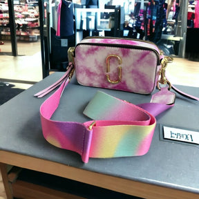 MARC JACOB SNAPSHOT  T PINK WITH BOX BAG (MJ   982)