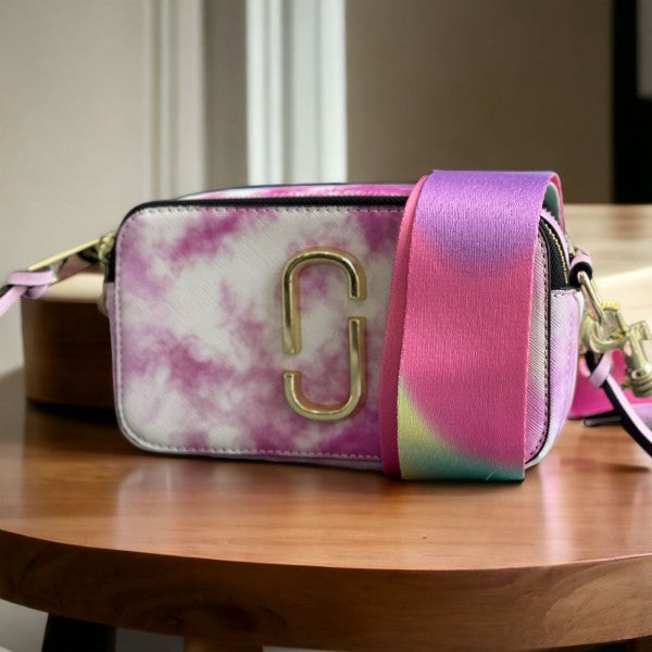 MARC JACOB SNAPSHOT  T PINK WITH BOX BAG (MJ   982)
