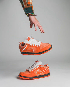 Nikee SB Dunk Low Orange Lobster With Band Fix